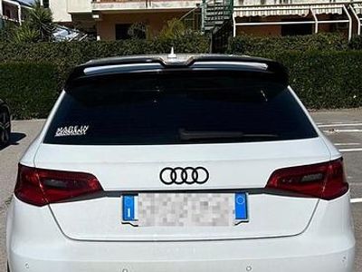 Usata Audi A3 S-Line 150 CV (110 kW) 2013 Bianco Berlina