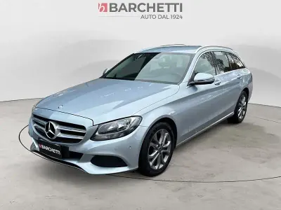 Usata Mercedes C220 Business 170 CV (125 kW) 2017 Grigio Station wagon