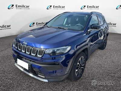 Usata Jeep Compass Limited 150 CV (110 kW) 2022 Blu SUV
