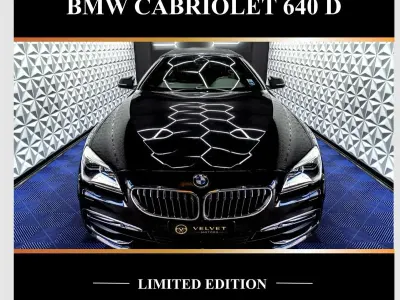 Usata BMW 640 Cabriolet M Sport 313 CV (230 kW) 2017 Nero Cabrio