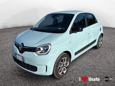 Usata Renault Twingo SE 65 CV (47 kW) 2022 Blu Utilitaria