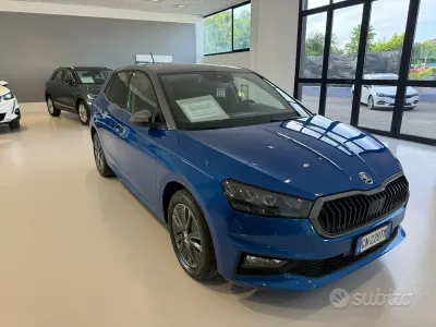 Usata Skoda Fabia Style 80 CV (58 kW) 2023 Bluazzurro Utilitaria