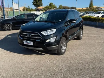 Begagnad Ford Ecosport Titanium 125 HK (91 kW) 2018 Svart SUV
