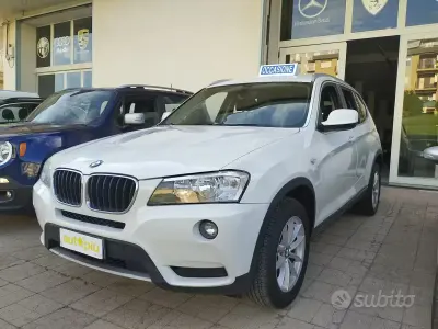 Usata BMW X3 Sport Line 143 CV (105 kW) 2013 Bianco SUV