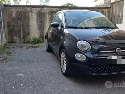 Usata Fiat 500 Lounge 69 CV (50 kW) 2017 Nero Utilitaria