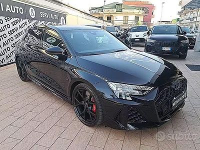 Usata Audi RS3 Ambiente 400 CV (294 kW) 2025 Nero Berlina