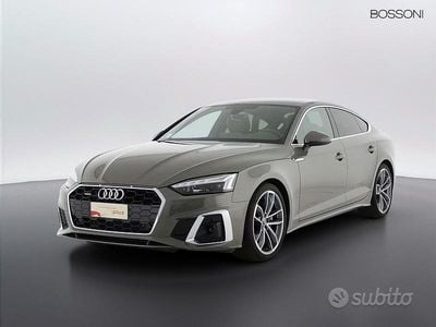 Usata Audi A5 Sportback S-Line 204 CV (150 kW) 2024 Grigio Utilitaria
