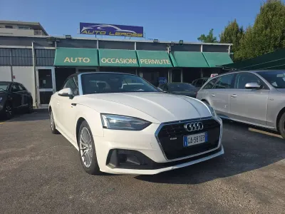 Usata Audi A5 Cabriolet S-Line 190 CV (139 kW) 2020 Bianco Cabrio