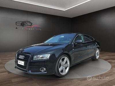 Usata Audi A5 Sportback Comfort 240 CV (176 kW) 2010 Nero Utilitaria