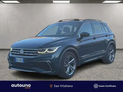 Usata VW Tiguan R-line 150 CV (110 kW) 2023 Blu SUV