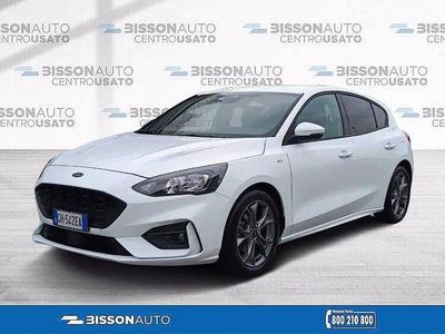 Usata Ford Focus ST-Line 125 CV (91 kW) 2022 Bianco Berlina