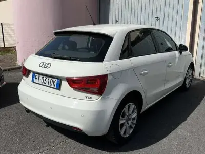 Usata Audi A1 110 CV (80 kW) 2014 Bianco Utilitaria