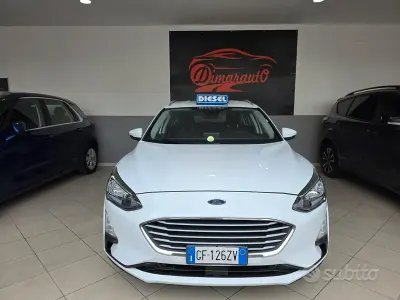 Usata Ford Focus 120 CV (88 kW) 2021 Bianco Berlina