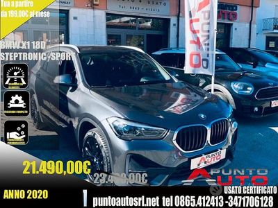 Usata BMW X1 Sport Line 150 CV (110 kW) 2020 Grigio SUV