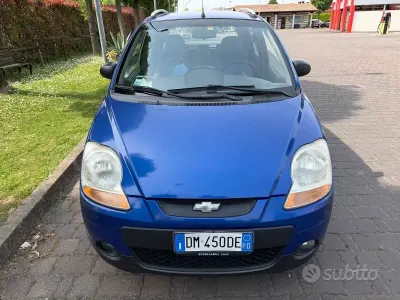 Usata Chevrolet Matiz 52 CV (38 kW) 2008 Bluazzurro Utilitaria