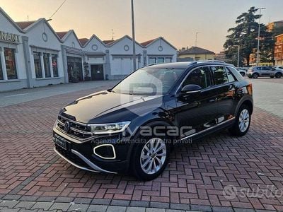 Usata VW T-Roc Style 150 CV (110 kW) 2023 Nero SUV