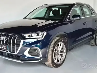 Usata Audi Q3 Advanced 190 CV (139 kW) 2020 Blu SUV