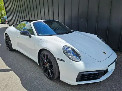 Usata Porsche 911 Carrera 4S Cabriolet 450 CV (330 kW) 2020 Bianco Cabrio