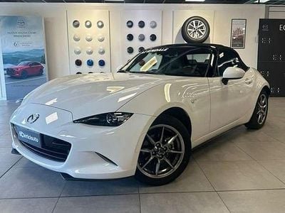 Usata Mazda MX5 Exclusive-Line 132 CV (97 kW) 2023 Bianco Cabrio