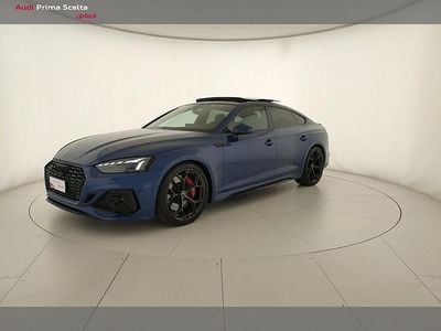 Usata Audi RS5 Sportback Ambiente 450 CV (330 kW) 2024 Blu ascari metallizzato Coupé