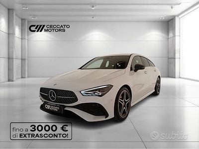 Usata Mercedes CLA200 Shooting Brake AMG Line Premium 150 CV (110 kW) 2023 Bianco Station wagon