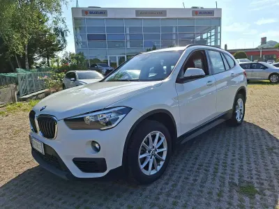 Usata BMW X1 Advantage 150 CV (110 kW) 2019 Bianco SUV
