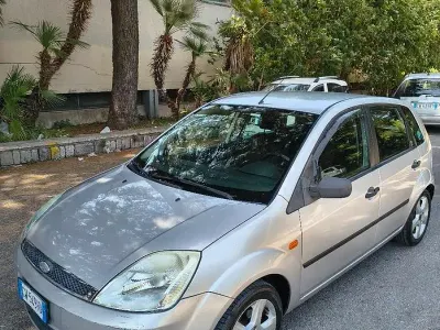 Usata Ford Fiesta Ghia 68 CV (50 kW) 2005 Grigio Utilitaria