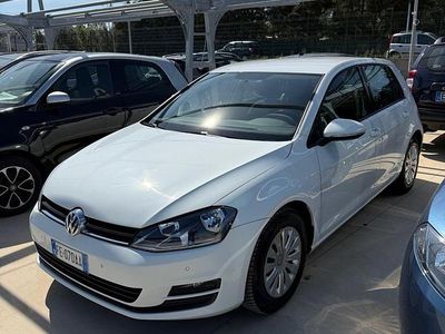 Usata VW Golf VII Trendline 89 CV (65 kW) 2016 Bianco Berlina