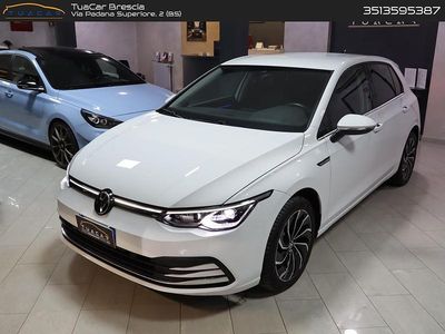 Usata VW Golf VIII Style 131 CV (96 kW) 2024 Bianco Berlina