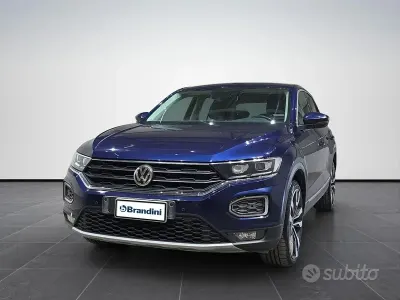 Usata VW T-Roc Advance 150 CV (110 kW) 2020 Blu SUV