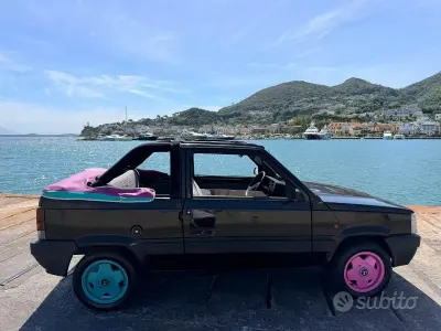 Usata Fiat 750 34 CV (25 kW) 1992 Nero Cabrio