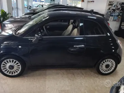 Usata Fiat 500 Lounge 69 CV (50 kW) 2014 Nero Coupé