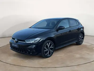 Usata VW Polo R-line 95 CV (69 kW) 2024 Nero Utilitaria