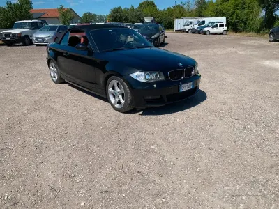 Usata BMW 120 Cabriolet 177 CV (130 kW) 2008 Nero Cabrio