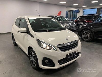 Usata Peugeot 108 Allure 72 CV (52 kW) 2021 Bianco Berlina