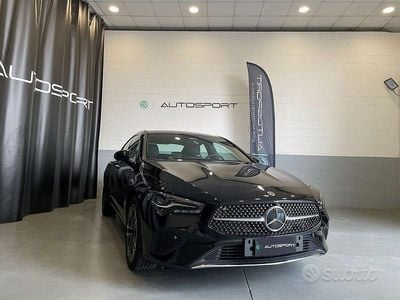 Usata Mercedes CLA180 Advanced 136 CV (100 kW) 2024 Nero Berlina