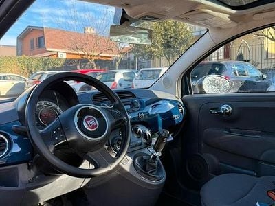 Usata Fiat 500 Lounge 69 CV (50 kW) 2013 Blu Utilitaria