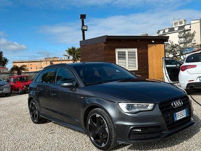 Usata Audi A3 Ambiente 110 CV (80 kW) 2016 Grigio Berlina