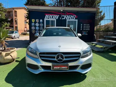 Usata Mercedes C200 Executive 136 CV (100 kW) 2016 Grigio Berlina