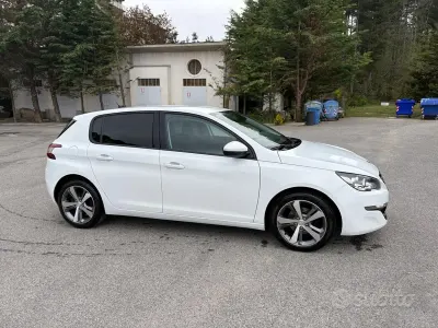 Usata Peugeot 308 120 CV (88 kW) 2018 Bianco Berlina