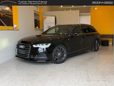 Usata Audi A6 S-Line 190 CV (139 kW) 2017 Nero Berlina