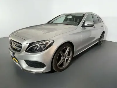 Gebraucht Mercedes C220 AMG 170 PS (125 kW) 2017 Silber Kombi
