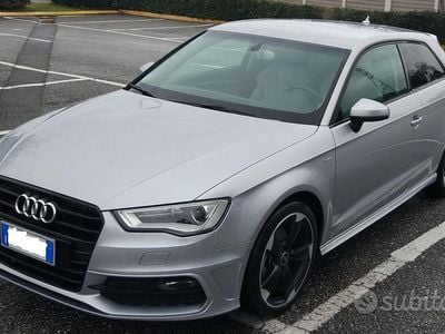 Usata Audi A3 Ambition 150 CV (110 kW) 2015 Argento Berlina