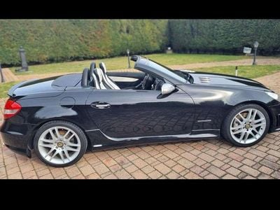 Usata Mercedes SLK200 163 CV (119 kW) 2006 Nero Cabrio