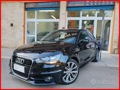 Usata Audi A1 S-Line 90 CV (66 kW) 2014 Nero Utilitaria