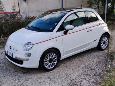 Usata Fiat 500 Lounge 95 CV (69 kW) 2014 Bianco Utilitaria