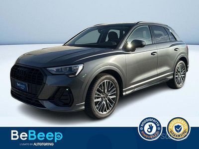 Usata Audi Q3 S-Line 150 CV (110 kW) 2022 Grigio metallizzato SUV