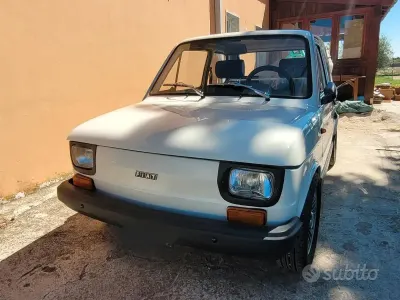 Usata Fiat 126 1970 Bianco Utilitaria