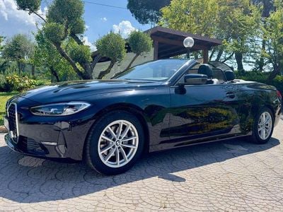 Usata BMW 420 Sport Line 190 CV (139 kW) 2021 Nero Cabrio