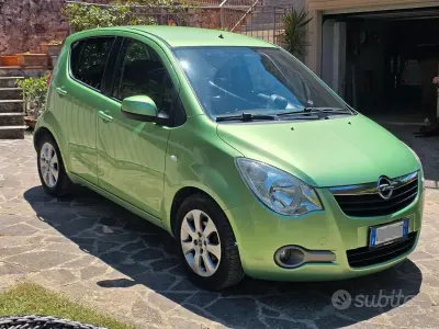 Usata Opel Agila Enjoy 86 CV (63 kW) 2008 Verde Utilitaria
